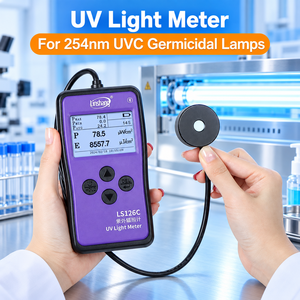 เครื่องวัดแสงยูวี LS126C สำหรับการตรวจสอบความเข้มของหลอดปรอทแรงดันต่ำด้วยโปรแกรม WeChat Mini - Product Image 3
