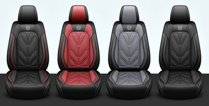 <span class=keywords><strong>Coprisedili</strong></span> in Pelle di Lusso per Passat - Set Completo per Tutte le Stagioni - Product Image 4