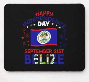 맞춤형 도매 벨리즈 국기 맞춤형 로고 게이밍 맞춤형 RGB 마우스 패드 논슬립 천연 고무 마우스 패드 사무실 및 가정용 - Product Image 3