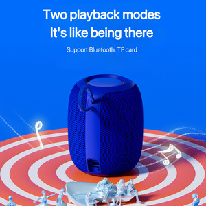 Nhà máy mới không thấm nước IPX7 mini xách tay BT không dây vòng TF Loa RGB LED chiếu sáng cho điện thoại PC và các hoạt động ngoài trời - Product Image 4