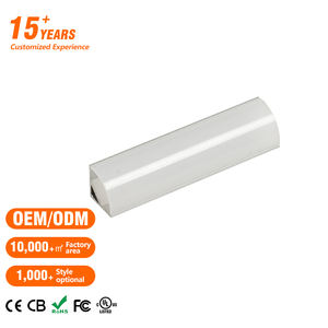 ราคาขายส่ง โปรไฟล์อะลูมิเนียมสำหรับไฟ LED ตกแต่งภายในอาคาร  รางอะลูมิเนียมสำหรับแถบไฟ LED - Product Image 1