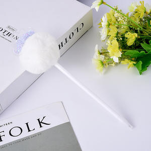 Bonvada Creative Cute Furry Candy Colored Plastic Plush <b>Ballpoint</b> <b>Pen</b> - Product Image 6