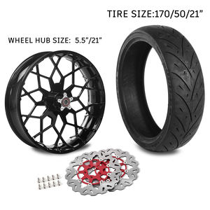 ชุดอุปกรณ์ติดตั้งล้อหน้าขนาดใหญ่ 21 นิ้ว สำหรับรถฮาร์เลย์ สตรีท โร้ด ไกลด์ ไวด์ ปี <span class=keywords><strong>2014</strong></span>-2024 - Product Image 3