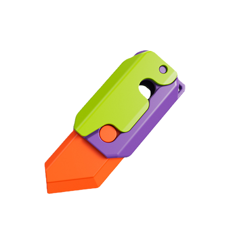 Игрушечные игрушки, редис, пистолет, игрушка, сетка, красный, 3D маленький пистолет, декомпрессионный гравитационный нож, имитация для мальчиков и девочек