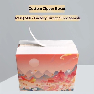 Cajas de Envío con Cierre Personalizadas al por Mayor, Embalaje Corrugado Colorido, Sin Necesidad de Pegamento - Product Image 2