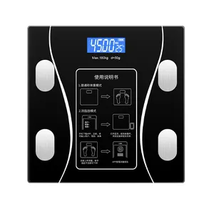 Bathroom Scale Glass Smart Bathroom Digital Body Bmi Weighing Human Weighing Scale