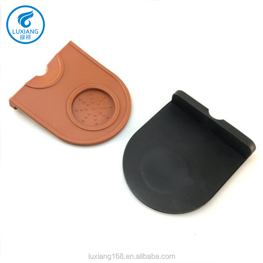 Пищевой силикон, угловой коврик для эспрессо, бариста, коврик для тампона, инструмент, угловой коврик для тампона
