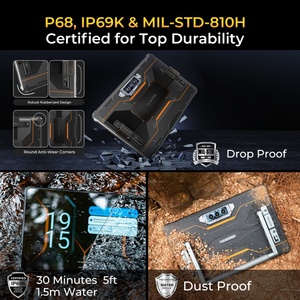 แท็บเล็ต OUKITEL RT8 รุ่นทนทาน ขนาด 11 นิ้ว หน้าจอ 2K ระบบปฏิบัติการ Android 13 แบตเตอรี่ 20000mAh หน่วยความจำ 6GB+256GB มาตรฐาน IP68 STD-810H ชิปประมวลผล G99 ทนต่อการตกกระแทก สีดำ - Product Image 6
