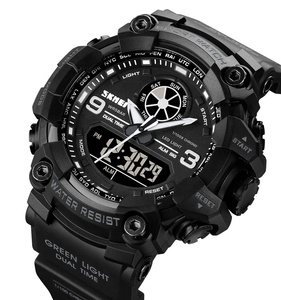 Reloj <span class=keywords><strong>Digital</strong></span> de Lujo Skmei 1818, Modelo en Oferta, Doble Hora, 5ATM, Alarma, Resistente al Agua, Personalizado, a la Moda - Product Image 3