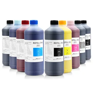 Ocinkjet-botella de tinta de pigmento para Epson SC-P20000, recarga de tinta de 9 colores para P10080, P20080, P10070, P20070, P700, P900, P708, 1000ml