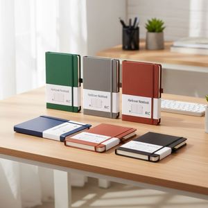 2026 Academic Diary Planner <b>Notebook</b> <b>A5</b>/A6/B5 Dotted Grid Saddle Stitching Gift Hardcover with Elastic Band - Product Image 2