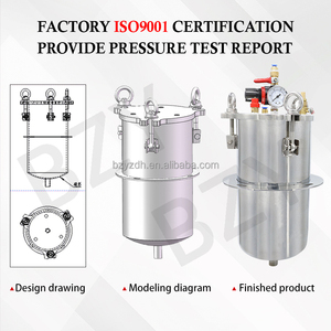 Récipient sous pression en acier inoxydable avec revêtement en téflon, résistant à la corrosion, aux acides et aux alcalis, antiadhésif, capacité de 1L à 100L - Product Image 6