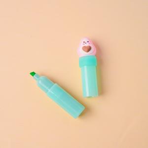 Juego de Mini Resaltadores Inclinados de 6 Colores, Multicolor, para Marcar Especialmente para Niños y Estudiantes - Product Image 2