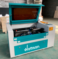 Wattsan 0503 500*300mm imprimantes laser portables Co2 de bureau 0503 50W machine de découpe de gravure laser pour étui de téléphone
