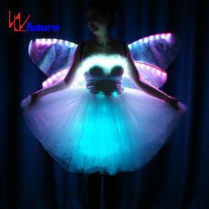 Vestido de Baile Irlandés con Tira de Luces LED RGB Futurista, Baile Sexy <span class=keywords><strong>sin</strong></span> <span class=keywords><strong>Ropa</strong></span> - Product Image 6