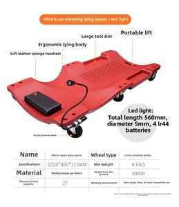 Herramienta de reparación de chasis inferior de cubierta de tablero de mentira de enredadera de coche de 40 pulgadas de alta calidad para uso en taller - Product Image 4
