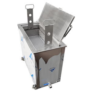 Nouvelle cuve <span class=keywords><strong>de</strong></span> lavage électrique chauffante 145L avec minuterie pour la nettoyage des ustensiles <span class=keywords><strong>de</strong></span> cuisine, grand bac profond pour casseroles, poêles, graisses, en acier inoxydable 304 - Product Image 1