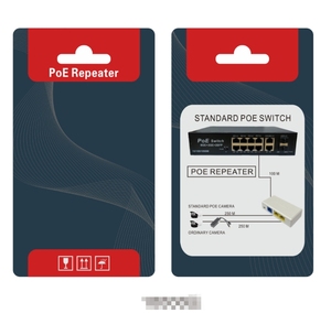 Của nhà sản xuất 10/100/1000Mb Gigabit PoE chuyển đổi Repeater PoE Extender 3 5 cổng CCTV màn hình IP mạng 1 trong 2 ra chức năng QoS - Product Image 3