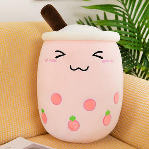 OEM Personnalisé Vente en gros Peluche Tasse de thé au lait aux fruits, mignonne, créative et féminine, pour cadeau d'anniversaire d'enfant, à câliner comme grand oreiller - Product Image 3