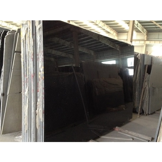 Indian Black Galaxy Star Granite Slabs and  Floor Tiles