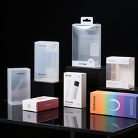 Cajas de Embalaje de Plástico PVC PET Transparentes Personalizadas, Caja de Acetato Plegable, Caja Transparente