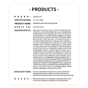 Sérum à l'or 24 carats Greenlem Advanced, <span class=keywords><strong>beauté</strong></span> de luxe, biologique, réduit les rides, hydrate, éclaircit les taches brunes, anti-âge - Product Image 6