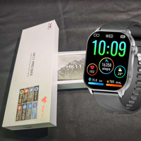 Reloj Inteligente HK11 Pro Max Plus Ultra 3 con Monitor de Sueño, Pantalla AMOLED, Resistente al Agua IP68, Unisex, Recordatorio de Llamadas, Monitor de Actividad, 4 Días de Autonomía