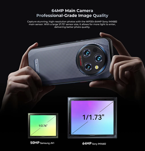 Teléfono inteligente OUKITEL WP35 5G versión global resistente 8GB + 256GB 6,6 pulgadas batería de 11000mAh 64MP Ip68 NFC resistente - Product Image 6