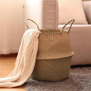 [Personnalisation disponible] Panier à plantes portable, panier à plantes tissé vert, pot imperméable pour salon et balcon - Product Image 2