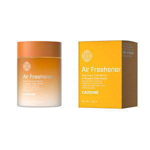 Factory Custom Wholesale Air Freshener 200g Large Capacity Solid Fragrance Family Car Fragrance <b>Diffuser</b> Deodorizing Gel - Product Image 1