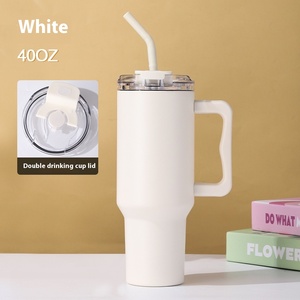 Dernière tasse de voiture en acier inoxydable 304 tasse à eau sous vide de grande capacité avec des performances d'isolation thermique élevées pour les femmes - Product Image 6