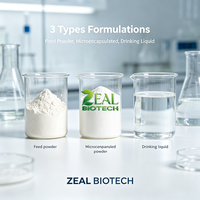 Cocktail de bactériophages pour l'alimentation animale, anti-Clostridium Perfringens, Salmonella, E. Coli, substitut d'antibiotiques, additif alimentaire en poudre et liquide
