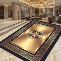 Tapis de luxe sur mesure, extra épais, grand format, pour la maison, mur à mur, salle de bal d'hôtel, salle de réunion, salle de réception, décoration
