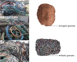 Harga Pabrik Termurah Pemisahan Tembaga Pvc 2022 Mesin Pemisah Kabel VANER untuk Daur Ulang Kawat Dibuat Di Cina - Product Image 4