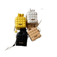 Sac à main mini de luxe 2025 pour femme, sac seau tendance avec chaîne, origine Chine, décoration perles, fermeture ouverte, cuir véritable, RFID