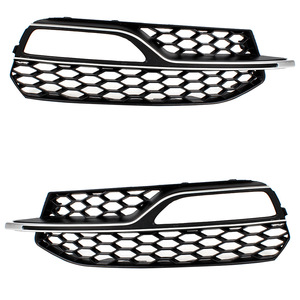 Cadre de phare antibrouillard Audi S3 2013-2016, garniture de calandre inférieure du pare-chocs avant, ABS à clipser, côté droit et gauche - Product Image 1