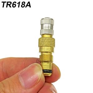 วาล์วเติมลมแบบเร็ว TR618A สำหรับรถแทรกเตอร์ รถเกรดเดอร์ รถตัก ยางไร้ยางในสำหรับอุตสาหกรรมและเกษตรกรรม - Product Image 3
