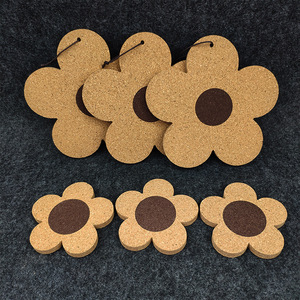 Ychon Sous-verres en bois tendre Tapis <span class=keywords><strong>de</strong></span> repas Tapis <span class=keywords><strong>de</strong></span> pot Tapis <span class=keywords><strong>de</strong></span> table Sous-verres à biscuits en bois isolés - Product Image 1