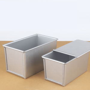 Molde para <span class=keywords><strong>Pan</strong></span> de Acero Aluminizado Sin Recubrimiento de 250g/450g/600g/750g/900g/1000g/1200g - Product Image 3