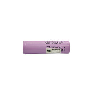 SDI ICR18650 26J <span class=keywords><strong>26JM</strong></span> 3,6 V 2600mAh Batería cilíndrica recargable de iones de litio 2C <span class=keywords><strong>26JM</strong></span> 18650 Hecho en Malasia - Product Image 5
