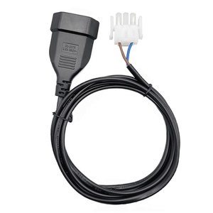 MX ab 2 prong çift çıkış 2 yolları uzatma prizi kordon çift çıkış elektrik kablosu koşum - Product Image 5