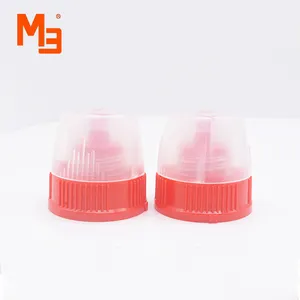 Free Sample 38.3*37.7mm Round PP Detergent Container Bottles Plastic Liquid Childproof Toilet Cleaner Caps