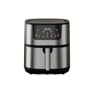 Freidoras de Aire con Dos Elementos Calefactores a Precio Competitivo, con Cubierta Completamente de Acero Inoxidable, 1500W, Freidora de Aire Digital Profesional - Product Image 1