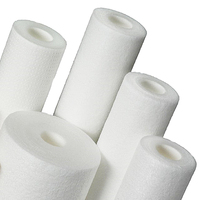 Offre Spéciale Élément filtrant PP Meltblown à haut débit de 10 pouces Pré-filtre 1 et 5 microns Type d'osmose inverse