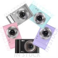 Appareil photo numérique compact économique de haute qualité avec capteur CMOS, vidéo 4K, zoom 16x, éclairage LED, photos de haute qualité