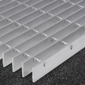 Galvanized Metal Grate Aluminum Alloy Steel <b>Iron</b> <b>Pressed</b> Flooring for Grill Photovoltaic Bridge Sawtooth Anti-Slip Dip Grill - Product Image 3
