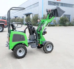 0.5ton New Farm Home Garden Mini Small Agricultural Wheel Powered Electric Battery Loader With CE EPA