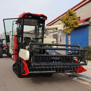 Moissonneuse-batteuse à chenilles pour la récolte du riz, puissance de tracteur 100-150 CV, garantie 3 ans, moteur de boîte de vitesses noir d'origine - Product Image 2