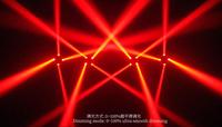 Zoom-Funktion Disco LED RGBW Moving Head Licht mit Soundaktivierung & DMX512-Steuerung IP33-zertifiziert CRI90 für Bühne DJ-Partys