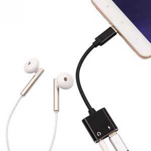 Hot USB Type C à 3.5MM Adaptateur Aux Charge Type C 3.5 Jack Convertisseur pour <span class=keywords><strong>Huawei</strong></span> <span class=keywords><strong>P20</strong></span> Xiaomi 6 8 - Product Image 2